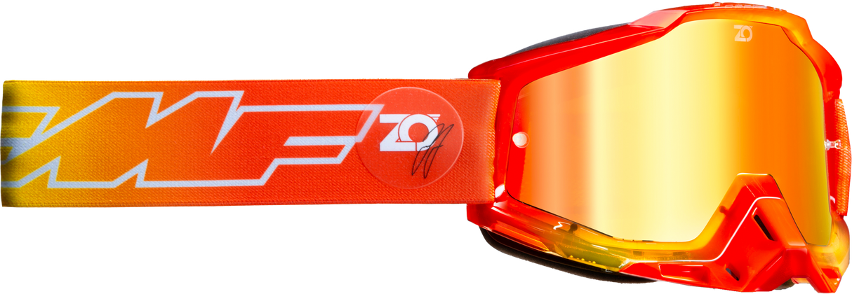 FMF VISION Powerbomb Goggle Osborne Mirror Red Lens F-50037-00009