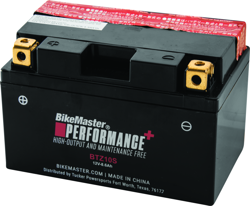 BikeMaster BTZ10S Battery 781381