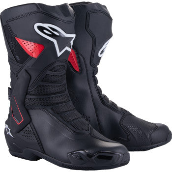 ALPINESTARS SMX-6 V3 Drystar® Boots - Black/Red - US 12.5/EU 48 2243025-13-48