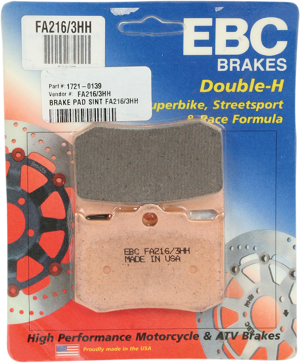 EBC HH Brake Pads - FA216/3HH FA216/3HH