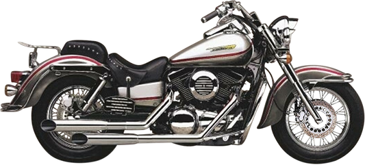 COBRA Classic Deluxe Exhaust - Chrome - VN1500 4569SC