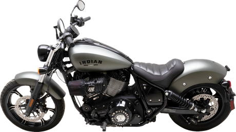 MUSTANG Runaround Seat - Solo - Black - Tuck-n-Roll - Chief '22-'23 88200