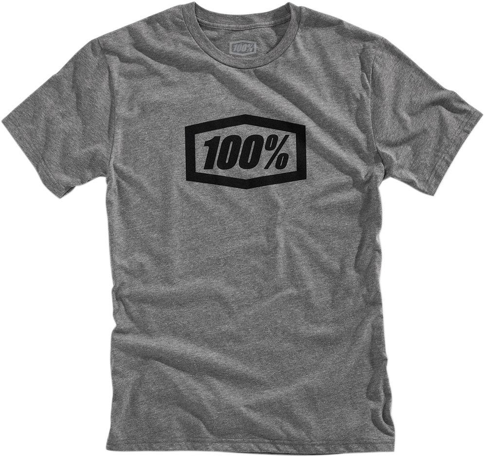 100% Icon T-Shirt - Heather Gray - Small 20000-00025