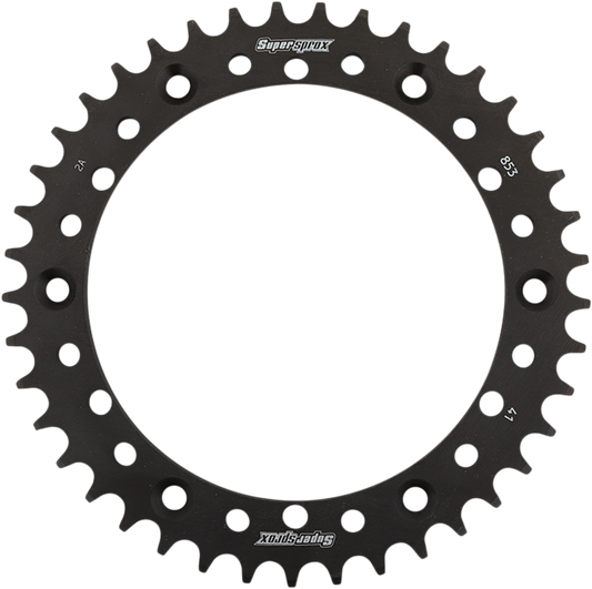 SUPERSPROX Steel Rear Sprocket - 41 Tooth RFE-853-41-BLK