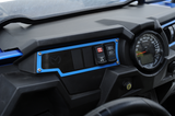 MOOSE UTILITY Dash Plate - Left - Blue 100-4342-PU