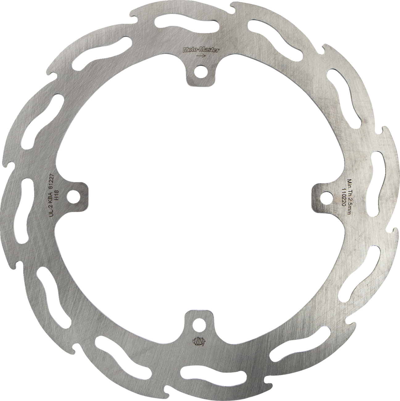 MOTO-MASTER Brake Rotor - Rear - Flame 110220-PU