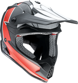 Z1R Youth F.I. Helmet - Fractal - MIPS - Matte Black/Red - Large 0111-1519