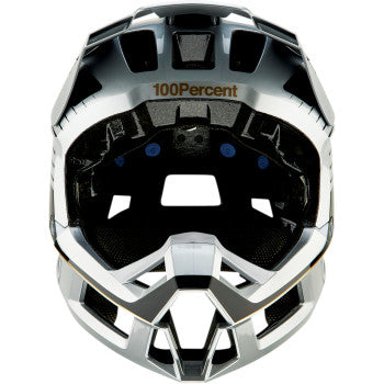 100% Trajecta Helmet - Fidlock - Ranelagh - Silver - XL 80003-00016