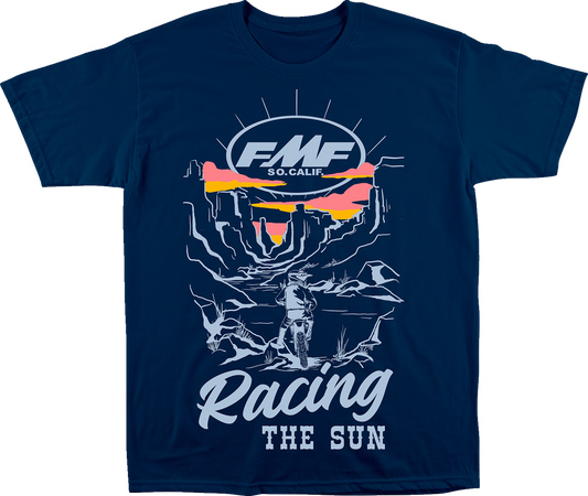 FMF Outsider T-Shirt - Navy - XL FA22118908NVYXL 3030-22444