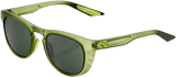 100% Slent Sunglasses - Olive - Gray Green 61035-296-74