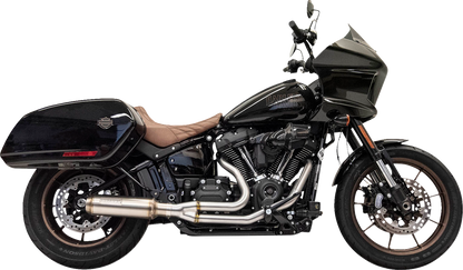 BASSANI XHAUST Road Rage Stainless 2-into-1 Exhaust System - Super Bike Muffler 1S78SS