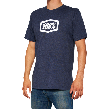 100% Icon T-Shirt - Navy - 2XL 20000-00049