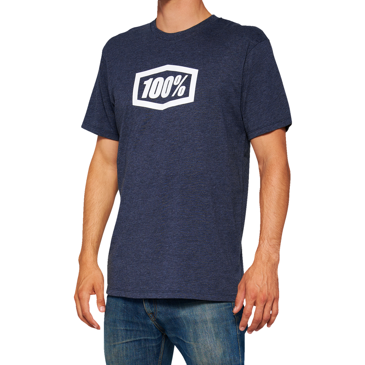 100% Icon T-Shirt - Navy - XL 20000-00048