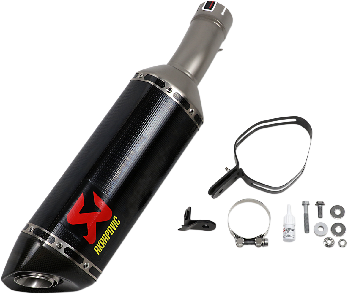 Silenciador de línea deslizante de fibra de carbono AKRAPOVIC 1000RR 2020- 2023 S-B10SO10-ZC 1811-3738 