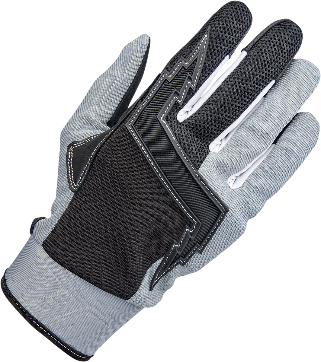 BILTWELL Baja Gloves - Gray - Medium 1508-1101-303