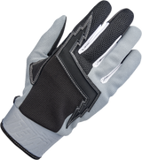 BILTWELL Baja Gloves - Gray - Medium 1508-1101-303