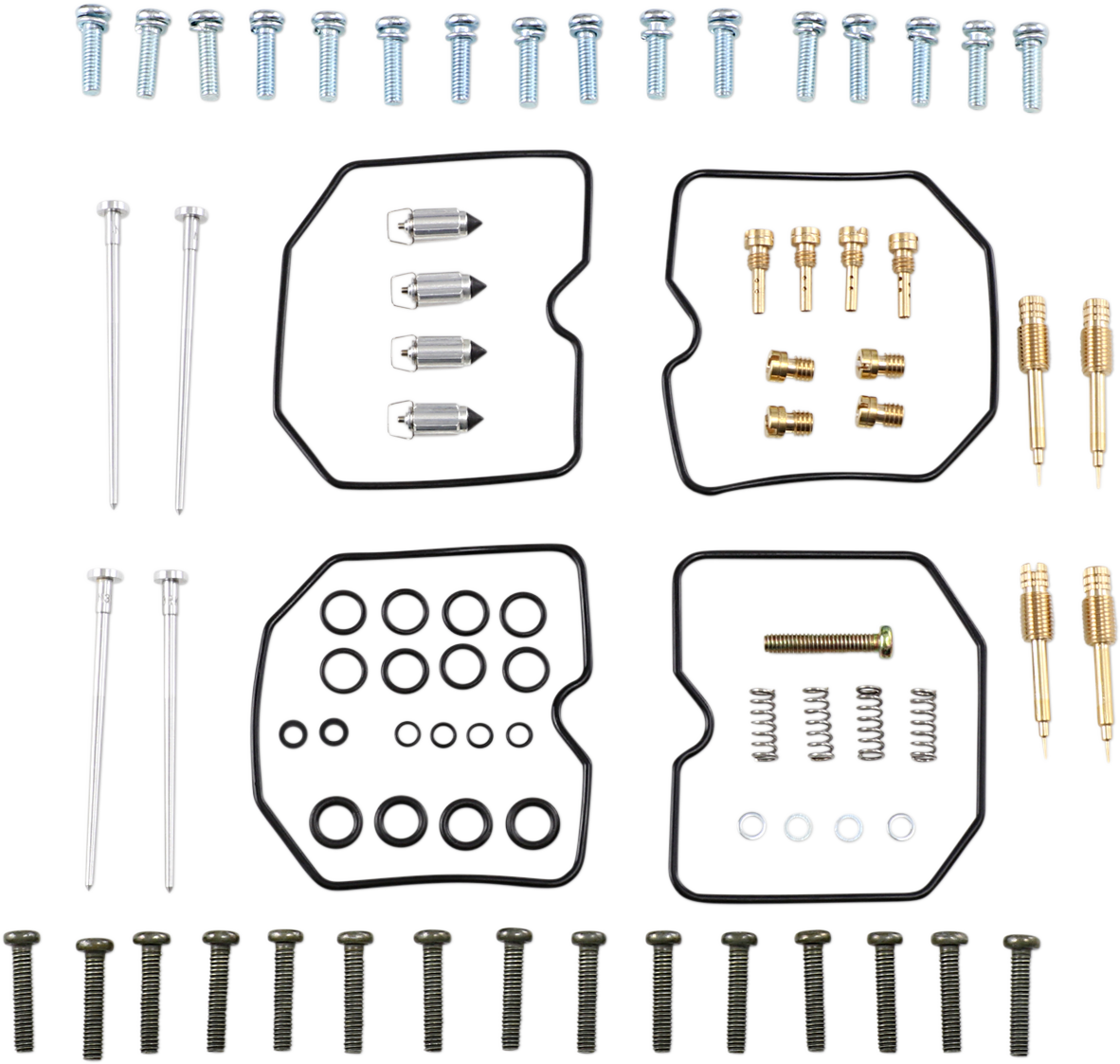 Parts Unlimited Carburetor Kit - Kawasaki Zr1100 Zrx 26-1653