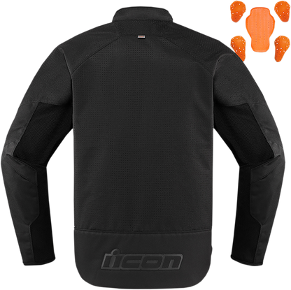 ICON Hooligan Perf Jacket - Stealth - Small 2820-5275