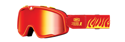 100% Barstow Goggles - Death Spray - Red Mirror 50000-00011