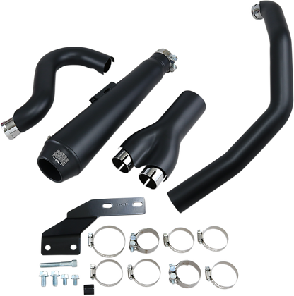 COBRA El Diablo Exhaust - Black - '12-'17 Softail N/F FXSB/FXSE MODELS 6483B