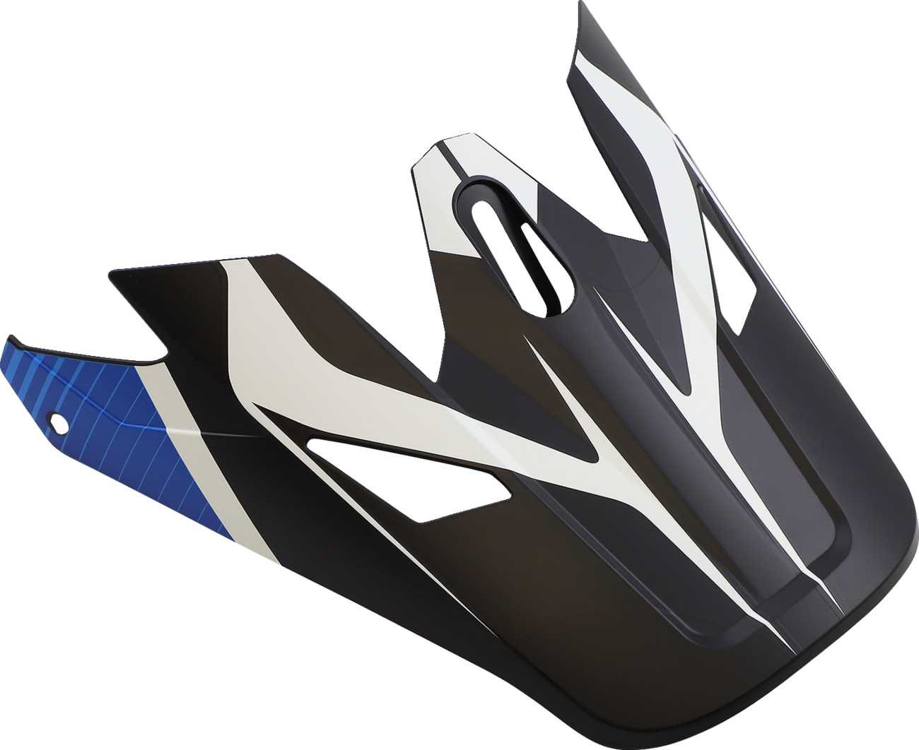 Z1R Rise Visor Kit - Flame - Blue 0132-1476