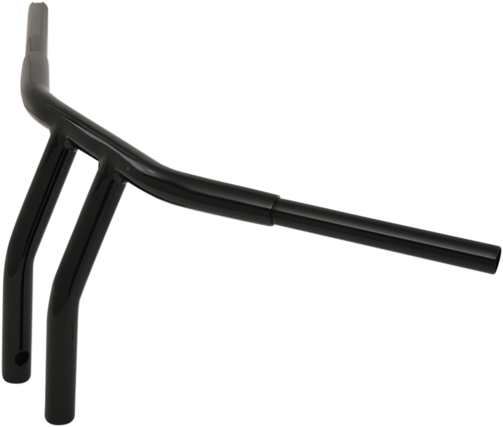 DRAG SPECIALTIES Manillar - Barra en T - Buffalo - 10" - TBW - Negro 8 1/4" PULLBACK 0601-4278