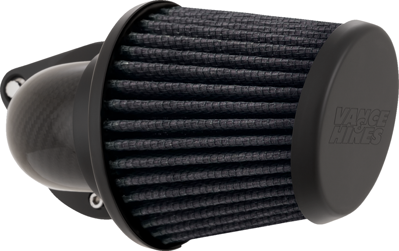 VANCE & HINES VO2 Falcon Air Intake - Weaved Carbon Fiber - XL 40055