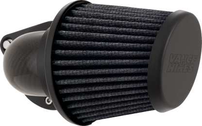 VANCE & HINES VO2 Falcon Air Intake - Weaved Carbon Fiber - XL 40055