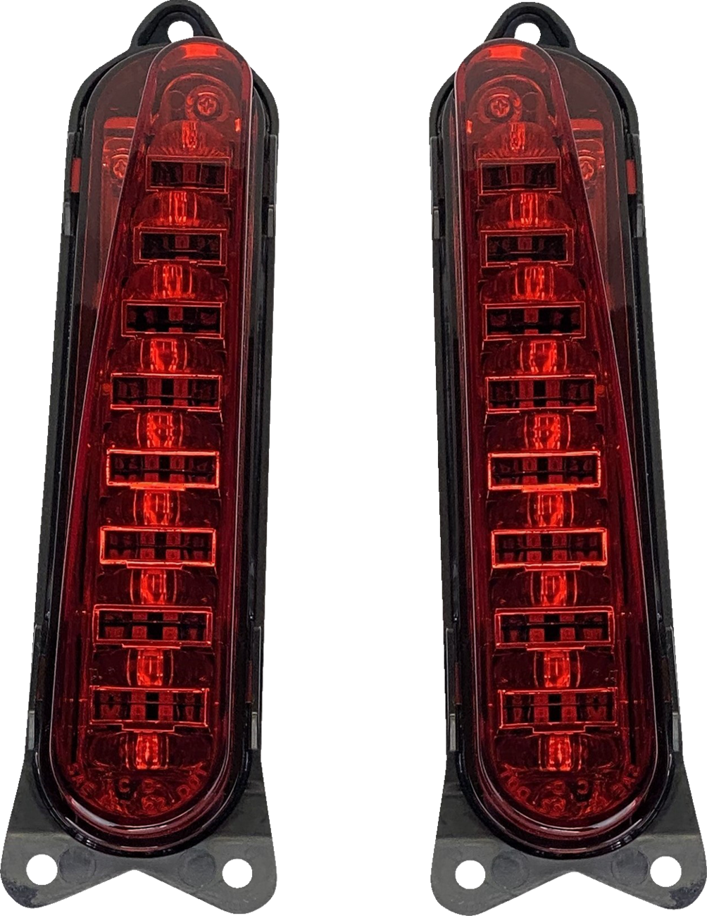 CUSTOM DYNAMICS LED Taillight - Run/Brake/Turn - Red PB-13-CVO-R