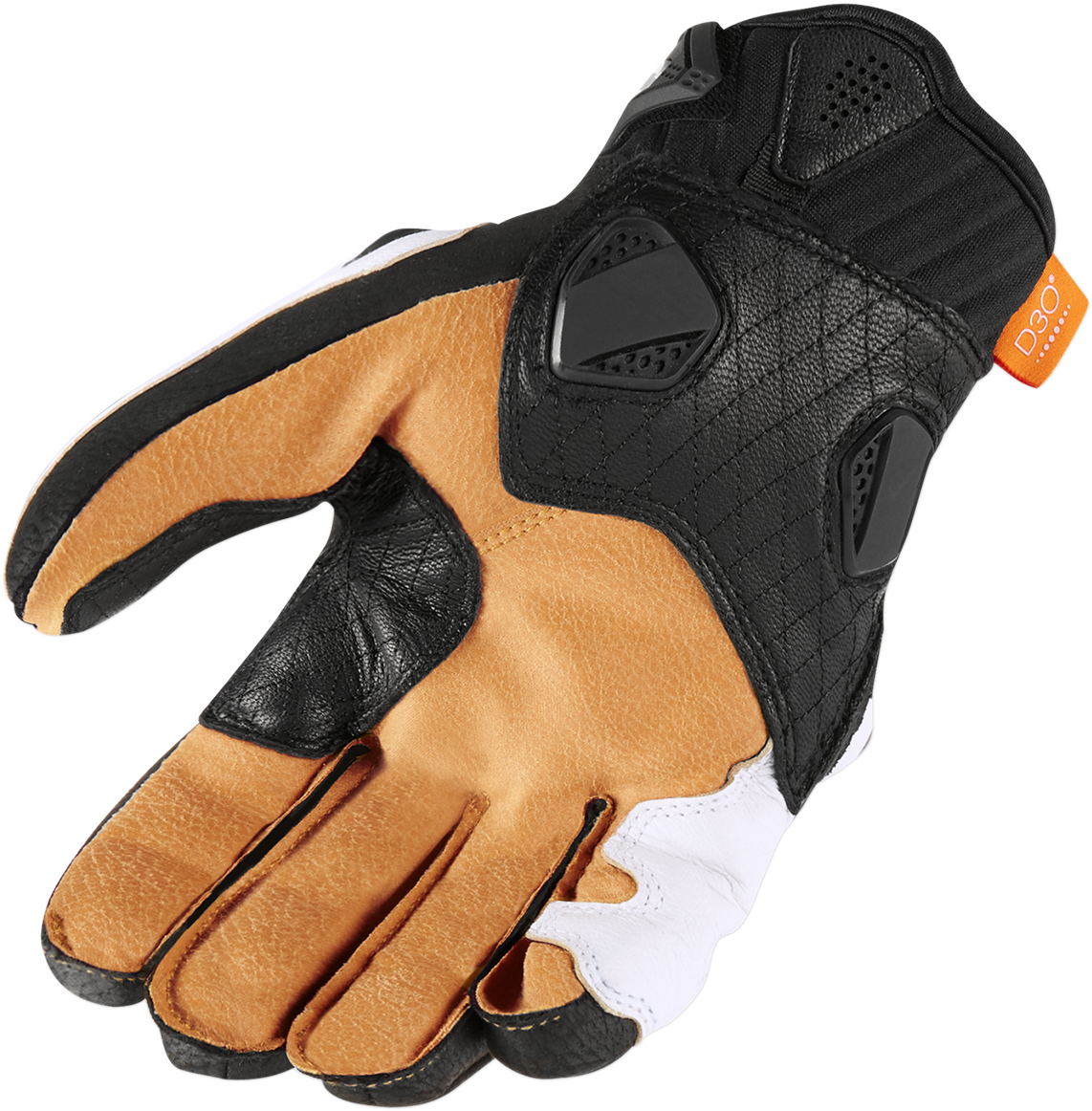 ICON Hypersport™ Short Gloves - White - Medium 3301-3552