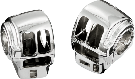 KURYAKYN Housing Cover - Switch Box - Cruise - Chrome 1742