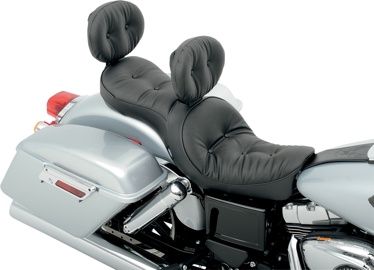 DRAG SPECIALTIES EZ Glide II Pillow Backrest NO VERTICAL ADJUSTMENT 0822-0189