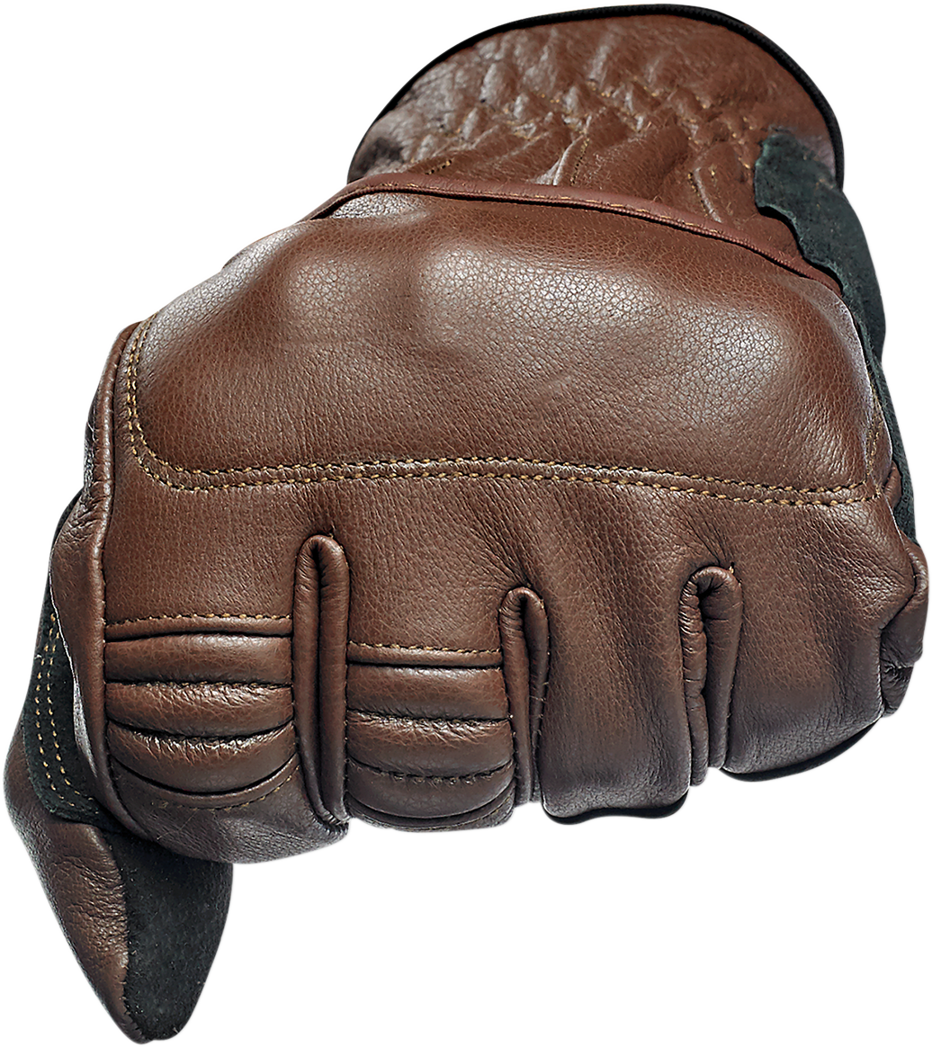 BILTWELL Belden Gloves - Chocolate/Black - Medium 1505-0201-303