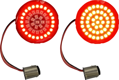 CUSTOM DYNAMICS LED Rear Turn Signal Insert - Red - 1157 GEN-4-RR-1157