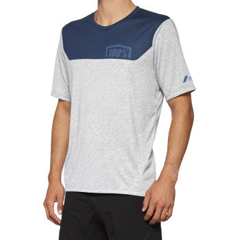 100% Airmatic Jersey - Short-Sleeve - Gray/Midnight - Small 40014-00015