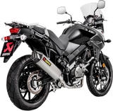 Escape de carrera AKRAPOVIC - Acero inoxidable/titanio V-Strom 650 2017-2023 S-S6R9-WT 1810-2571 