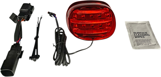 CUSTOM DYNAMICS Mini Taillight - Red PB-ELIMTL-BCM-R