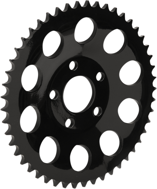 DRAG SPECIALTIES Rear Wheel Sprocket - 49-Tooth - Black 19432EB