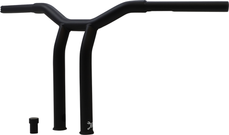 BURLY BRAND Handlebar - Dominator - Raked - 12" - Matte Black B12-6052SB