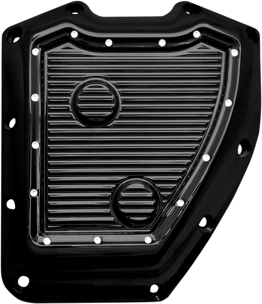 COVINGTONS Dimpled Black Cover - Twin Cam C1297-B
