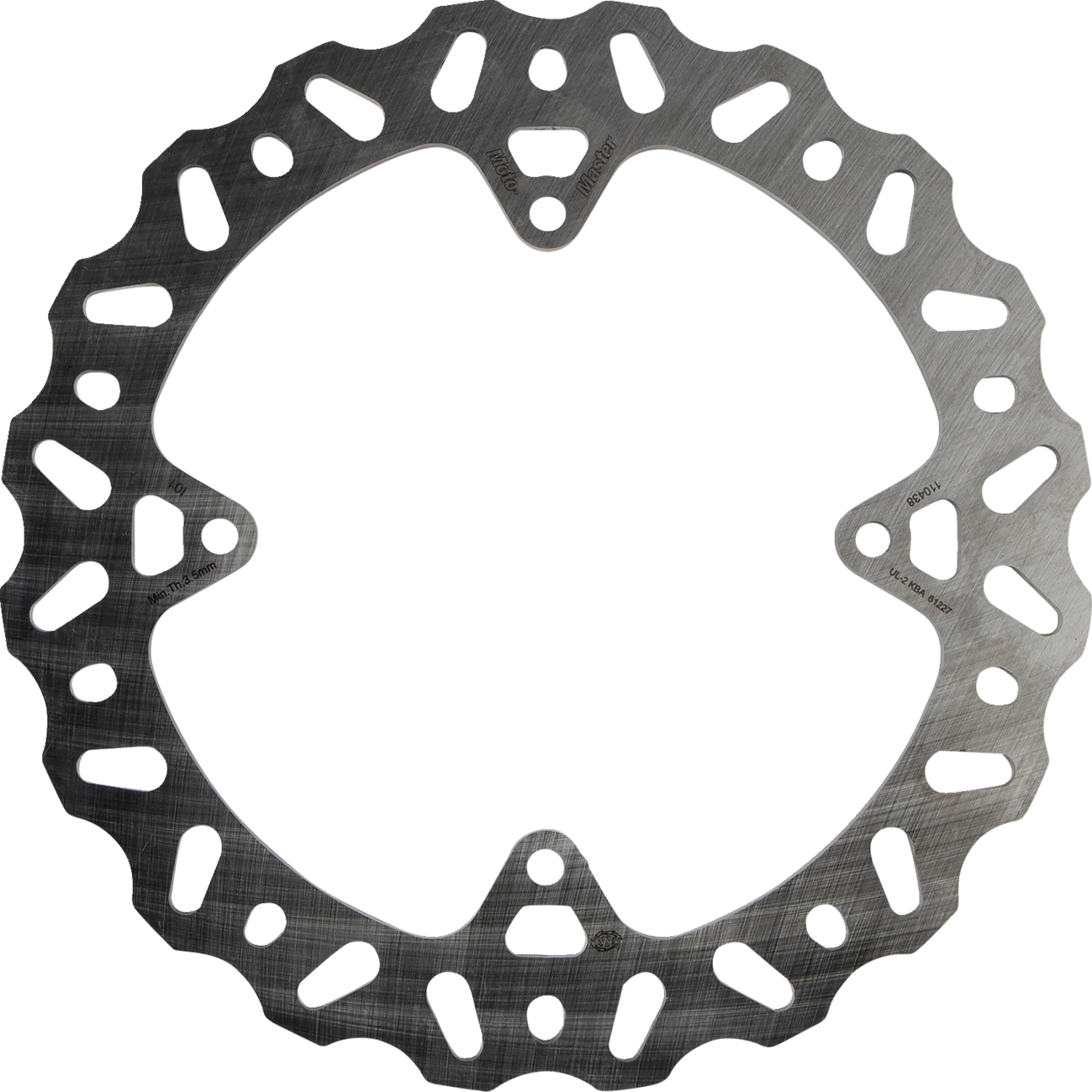 MOTO-MASTER Brake Rotor - Rear - Nitro 110438-PU