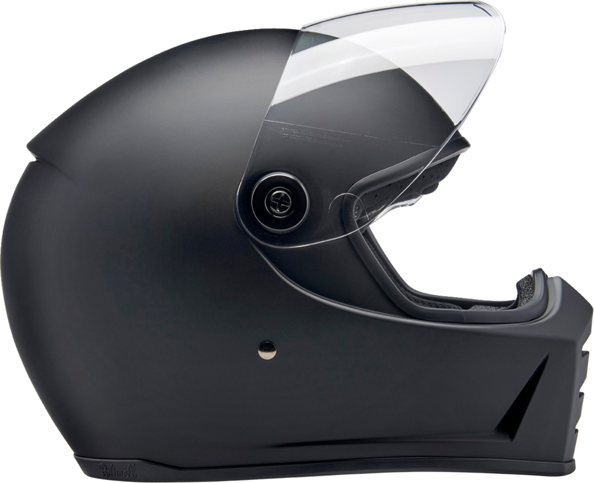 BILTWELL Lane Splitter Helmet - Flat Black - 2XL 1004-201-506