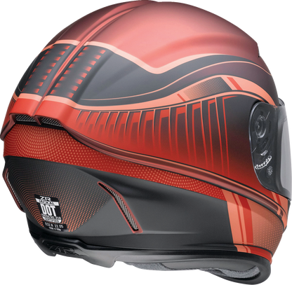 Z1R Jackal Helmet - Dark Matter - Red - XS 0101-14848