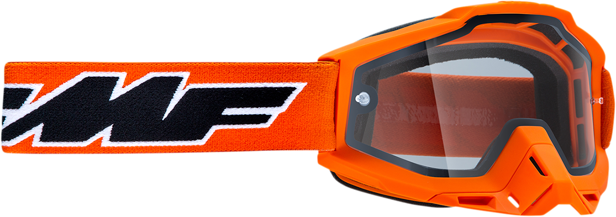 FMF PowerBomb Enduro Goggles - Rocket - Orange - Clear F-50038-00003 2601-2988