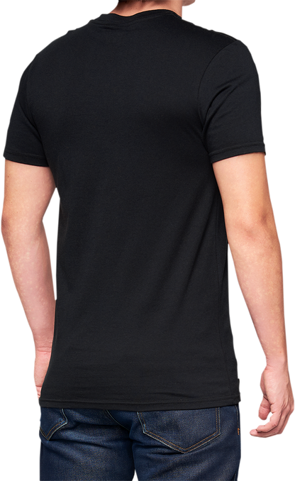 100% BB33 Track T-Shirt - Black - Small BB-32141-001-10