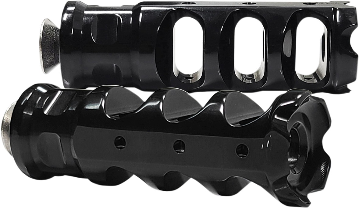 ACCUTRONIX Muzzle Brake Shifter Peg - Heel/Toe - Black PT320-AKB