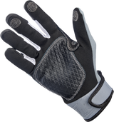 BILTWELL Baja Gloves - Gray - Small 1508-1101-302