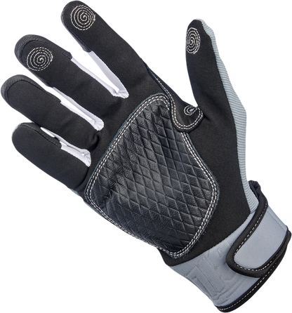 BILTWELL Baja Gloves - Gray - 2XL 1508-1101-306