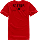 IN STOCK ALPINESTARS Faster T-Shirt - Red - Large 1232-72208-30-L