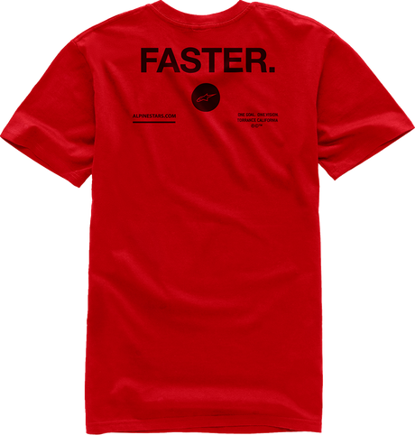 IN STOCK ALPINESTARS Faster T-Shirt - Red - Large 1232-72208-30-L